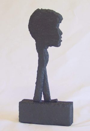 Schieferskulptur