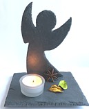 Weihnachtsdekoration Schiefer